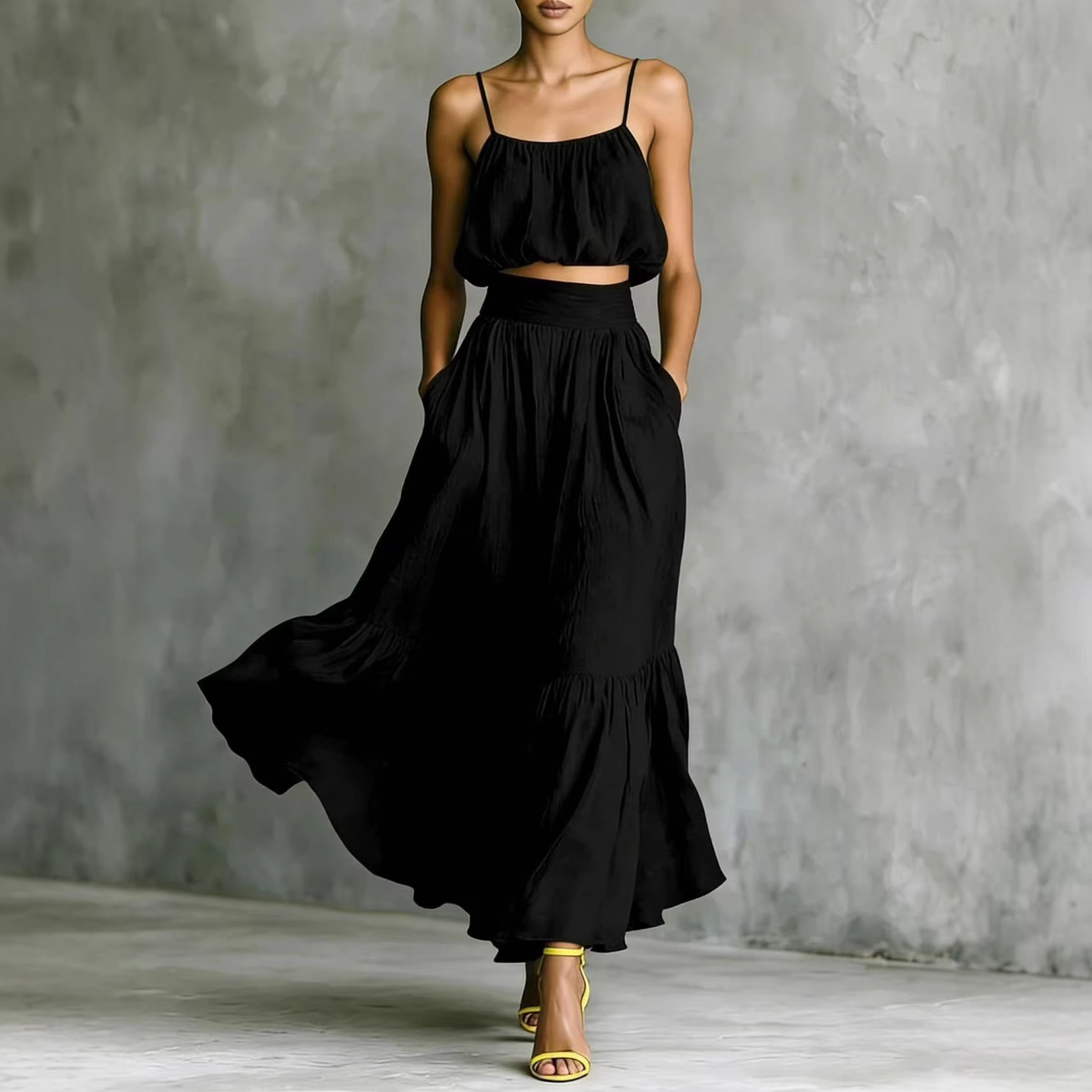 Damen Sommer 2-teiliges Outfit – Boho Summer Beach Maxi Dress Bewertung und Preis