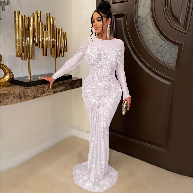 Sexy Sparkly Kristall Strass M – Sexy Mesh Sheer Bodycon Dress Bewertung und Preis